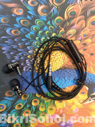 Earphones Basic (with Mic) Ultra-Deep Bass